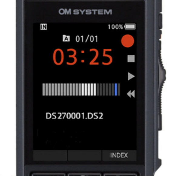 OM SYSTEM DS-2700 Digital Dictation Portable Voice Recorder